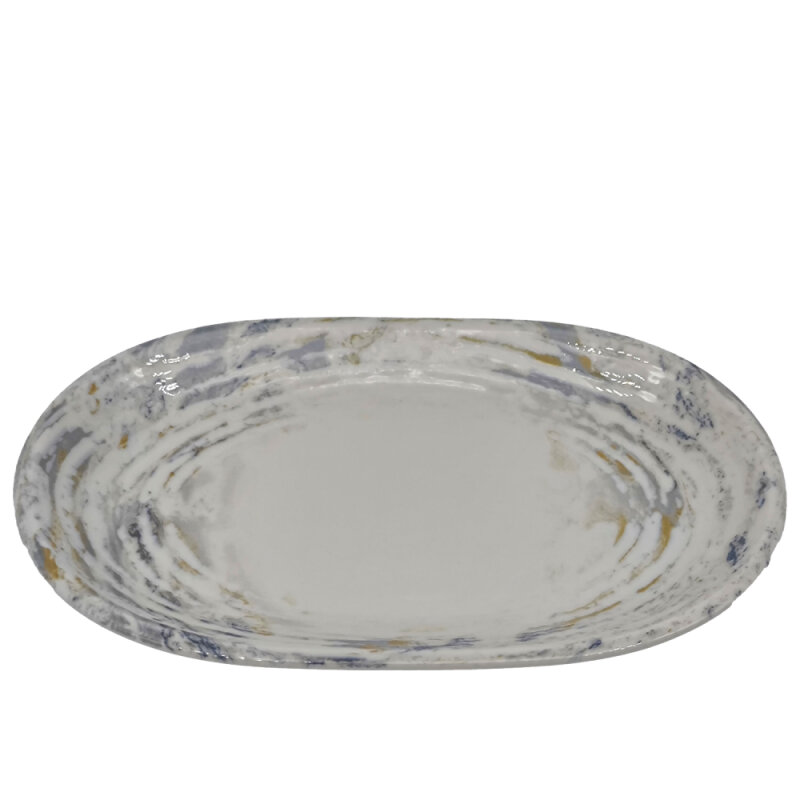 Zest Porcelain Klasik Kayık 32Cm X 20Cm-Lena - 1