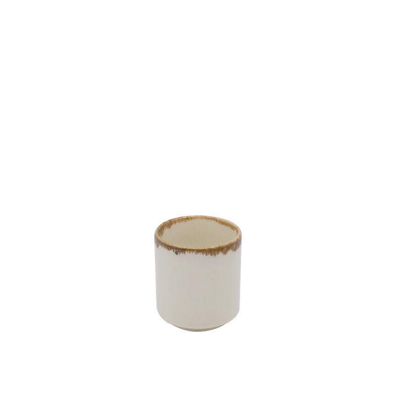 Zest Porcelain Klasik Kürdanlık- Chocolate - 1