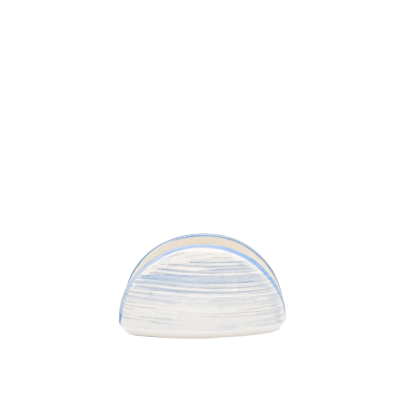 Zest Porcelain Klasik Peçetelik -Tokyo Mavi - 1