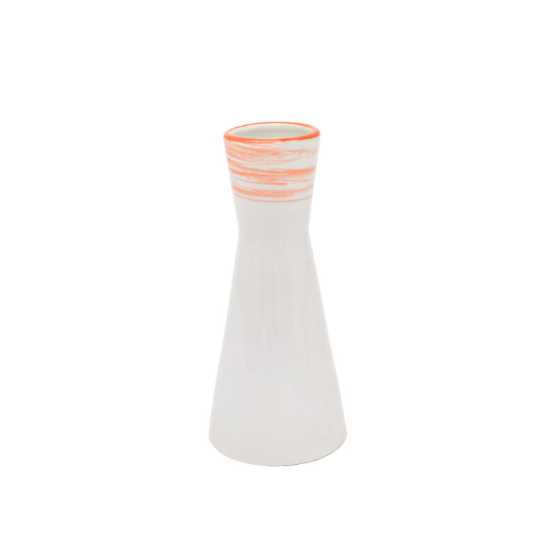 Zest Porcelain Elegance Vazo 15 Cm -Tokyo Turuncu - 1