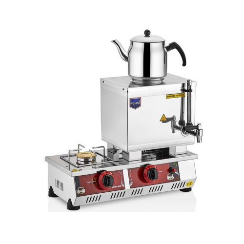 KRİSTAL 15 MD KAHVECİ TAKIMI LPG 13 LTR 2 DEMLİKLİ - REMTA