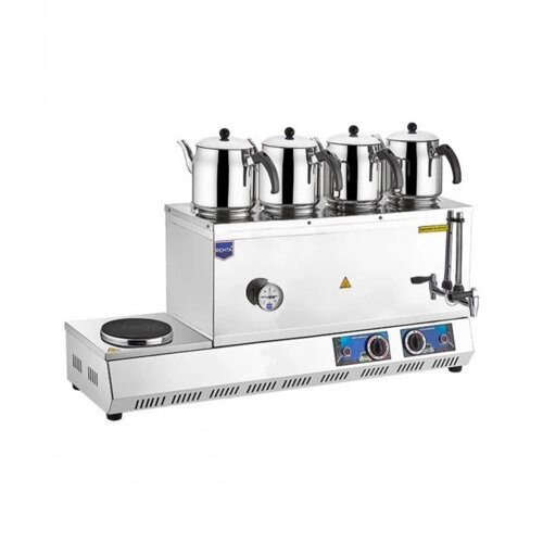 Remta 85 Kahveci Takımı Elek.58 Ltr 4 Demlikli - REMTA