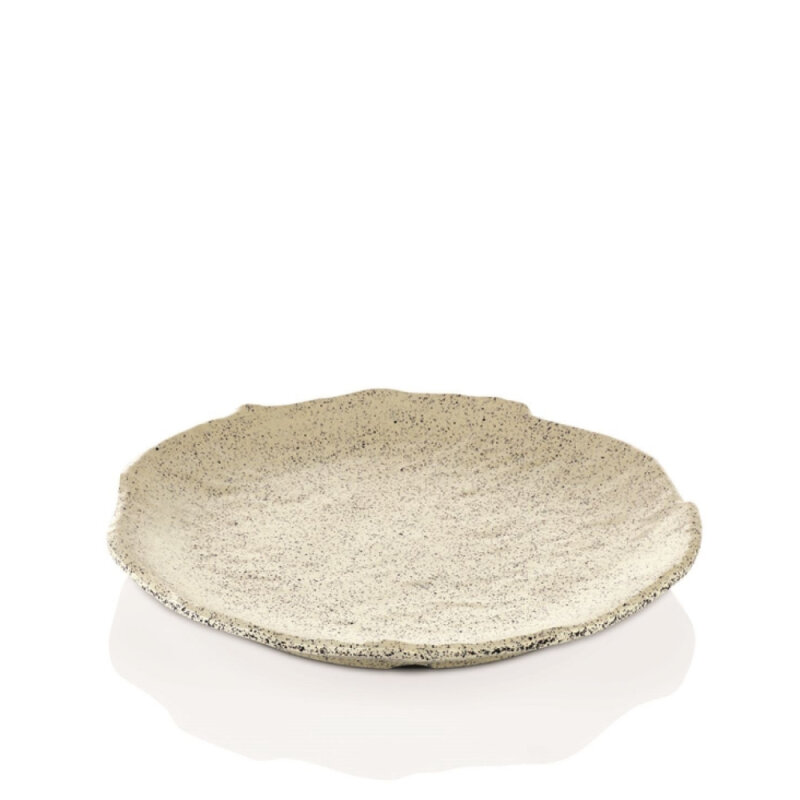 Külsan White Granit Düz Tabak 16 cm 43016.WG - 1