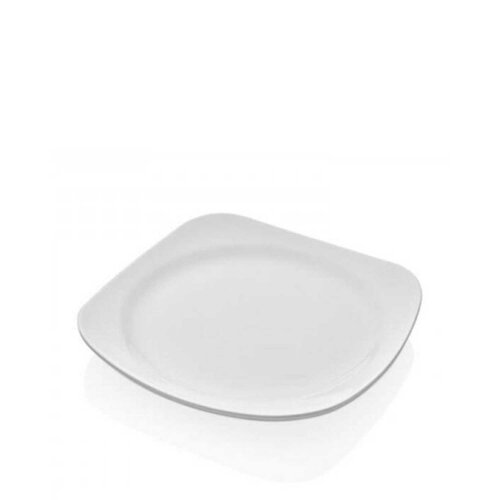 Külsan Thermoset Bergama 26 cm Kare Düz Tabak 4126.PW - KÜLSAN