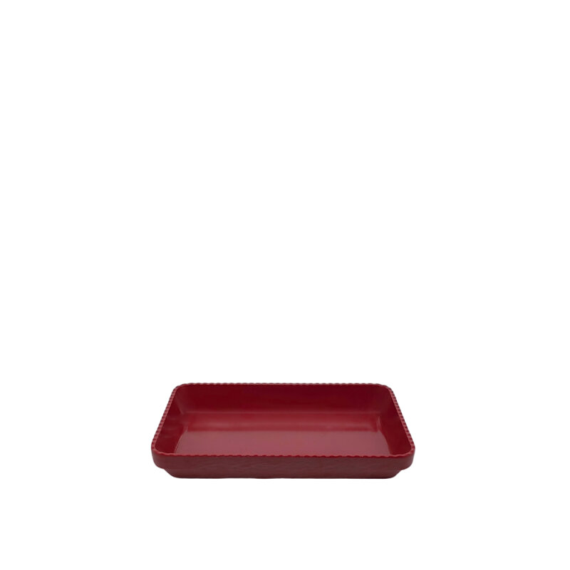 Külsan Gastro Boutique Dikdörtgen Küvet Kırmızı 35,6 x 24 cm 21136.R - 1