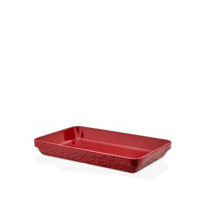 Külsan Gastro Boutique Dikdörtgen Küvet Kırmızı 40X26 cm 21140.R - 2