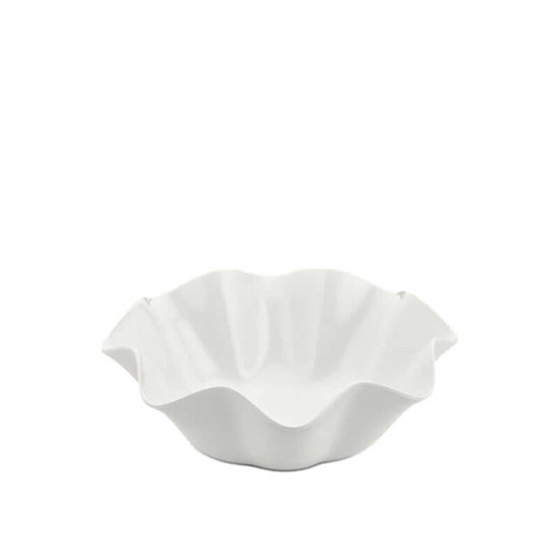 Külsan Gastro Boutique Rosa Dalgalı Kase 20 cm Beyaz 10220.CW - 1