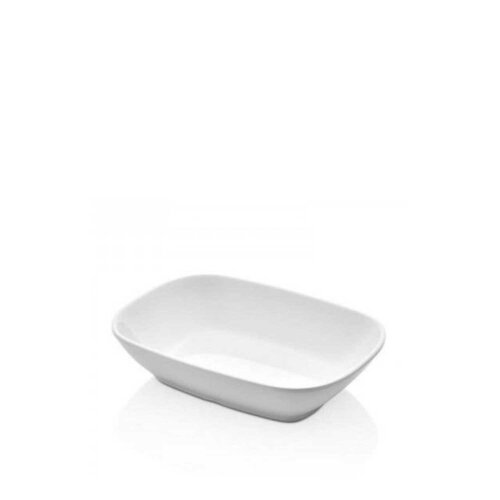 Külsan Thermoset İnternational Kare Kayık Tabak 12X9 cm 3412.PW - KÜLSAN