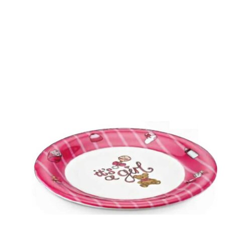 Külsan Thermoset 19 cm Düz Tabak Baby Pembe 2119BP.PW - KÜLSAN