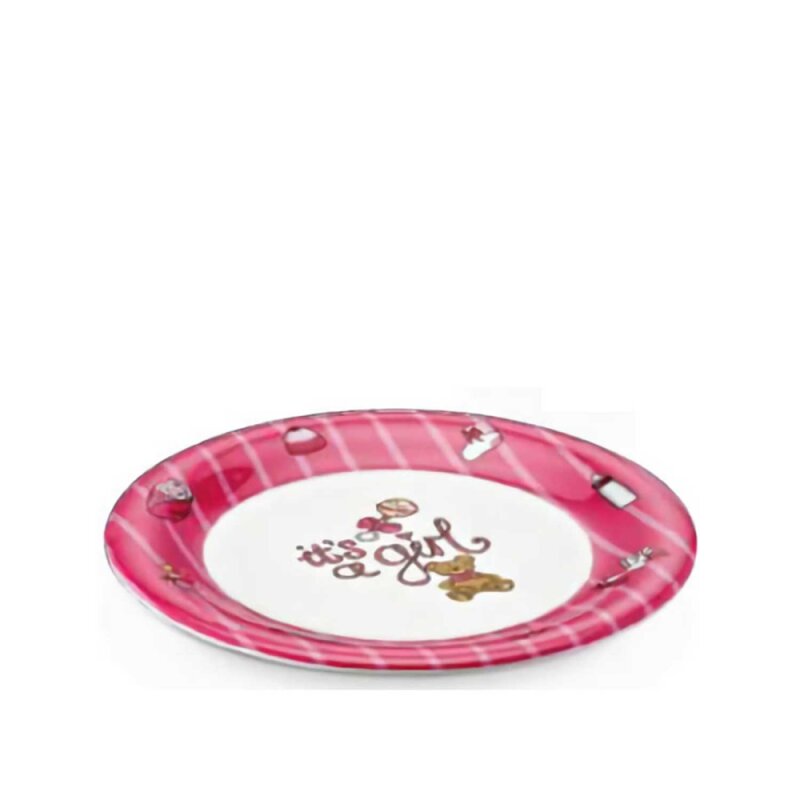Külsan Thermoset 21 cm Düz Tabak Baby Pembe 2121BP.PW - 1