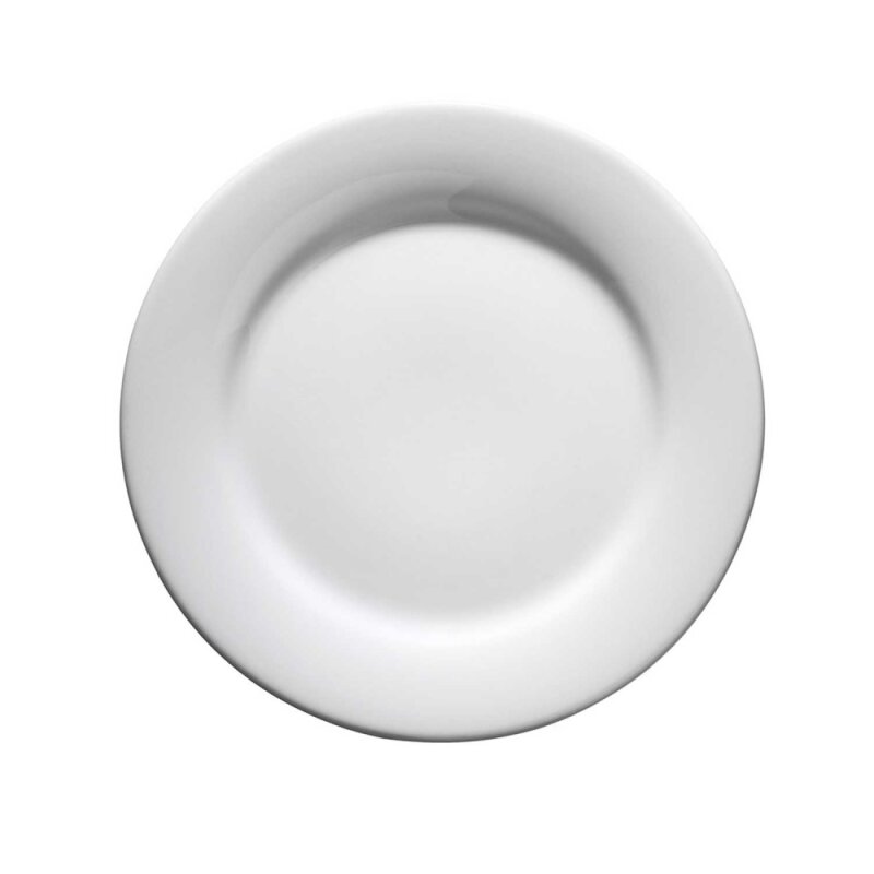 Kütahya Porselen Antalya Otel Düz Tabak 24 cm - 1