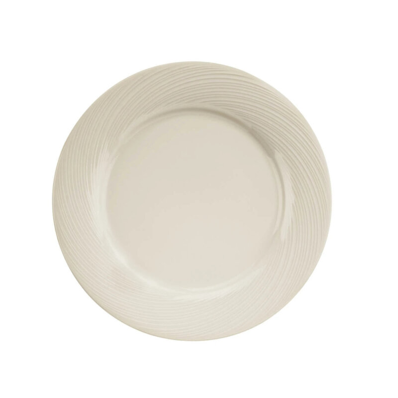 Kütahya Porselen Bone Sempre 27 cm.Düz Tabak - 1