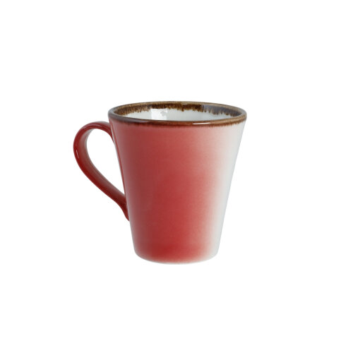 Zest Porcelain Latte Fincanı 252 Cc -Volta Kırmızı - ZEST PORCELAIN