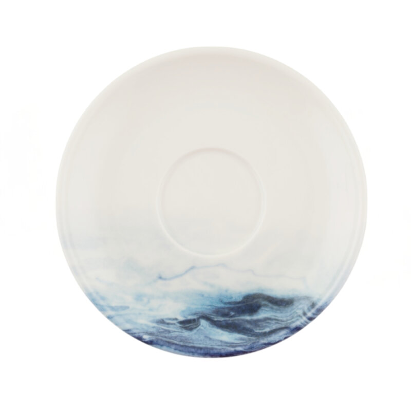 Zest Porcelain Luna Çay Fincan Tabağı-Rhone - 1