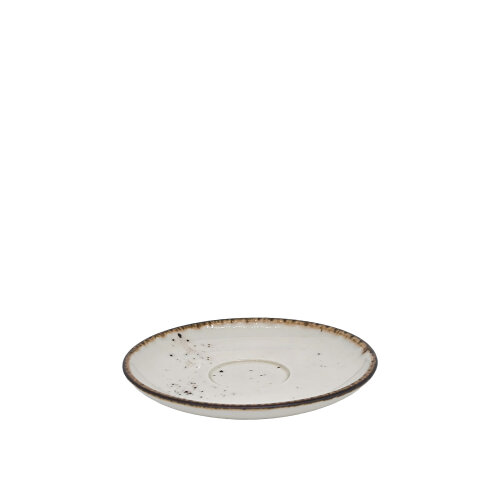 Zest Porcelain Luna Çay Fincan Tabağı-Paris Krem - ZEST PORCELAIN