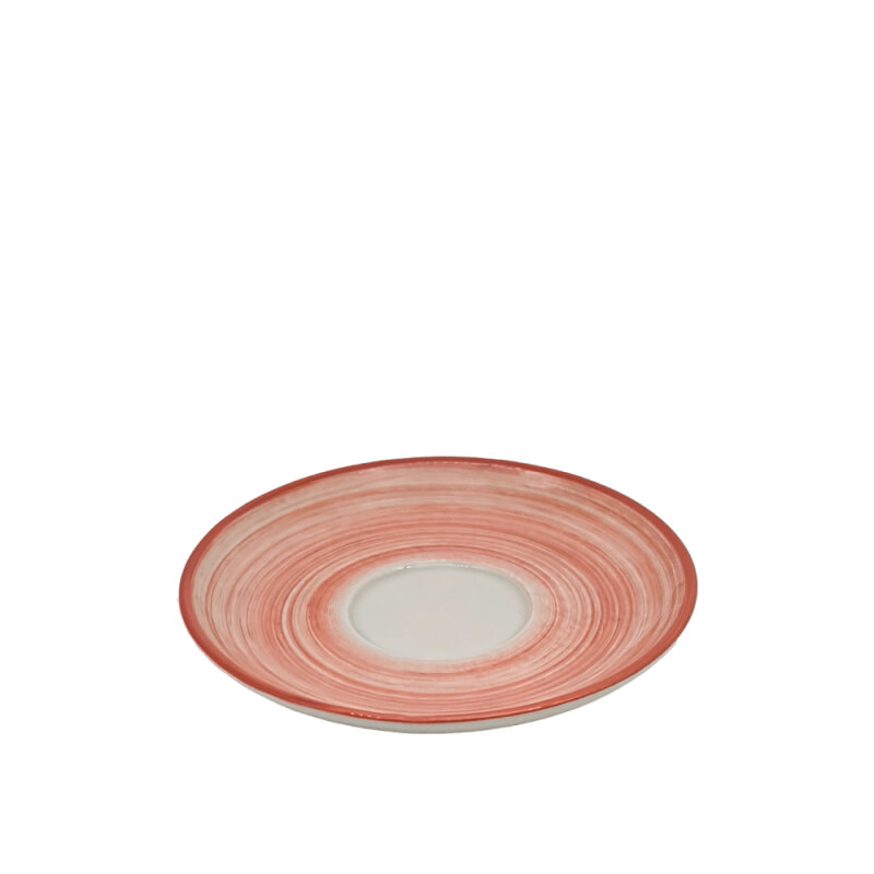 Zest Porcelain Luna Çay Fincan Tabağı-Tokyo Kırmızı - 1
