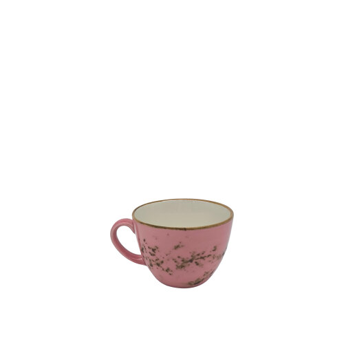 Tulu Porselen Luna Çay Fincanı-Reactıve 05 Pembe LN01CFR05 - TULU PORSELEN