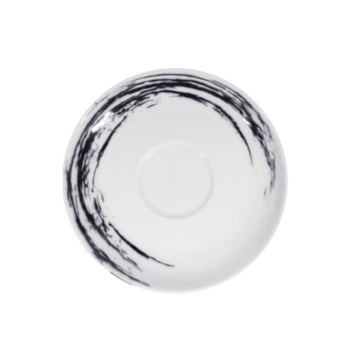 Zest Porcelain Luna Kahve Fincan Tabağı -Seine - ZEST PORCELAIN