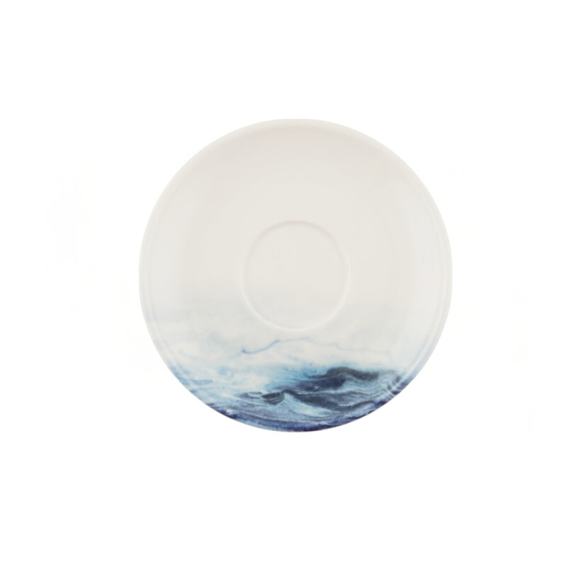 Zest Porcelain Luna Kahve Fincan Tabağı-Rhone - 1