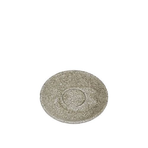 Zest Porcelain Luna Kahve Fincan Tabağı -Element Cream - ZEST PORCELAIN