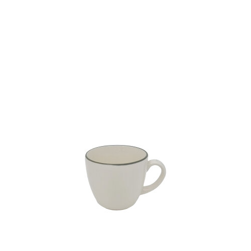 Zest Porcelain Luna Kahve Fincan 80Cc -Riva Siyah - ZEST PORCELAIN