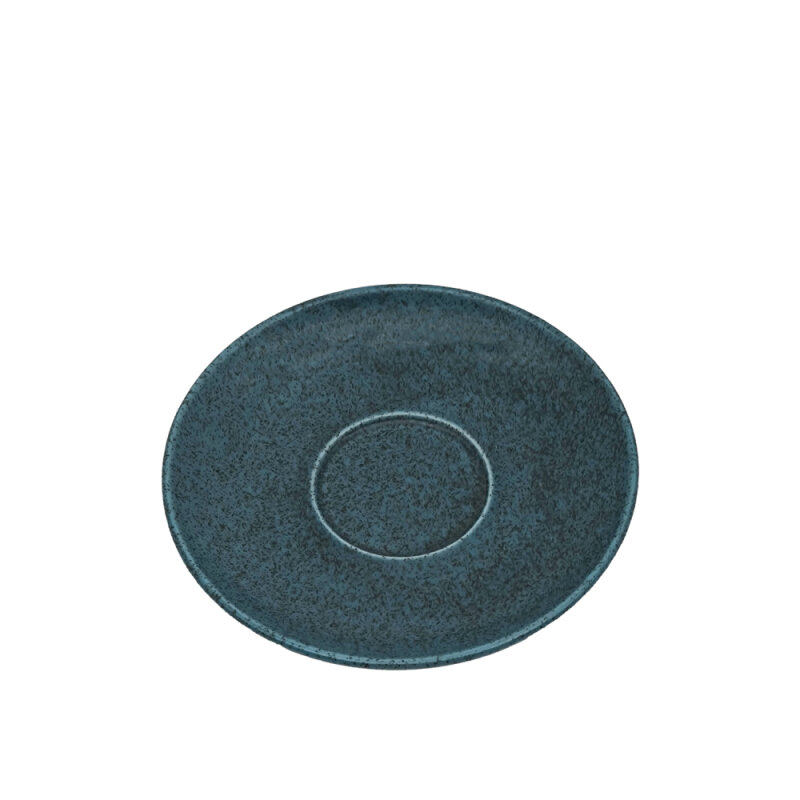 Zest Porcelain Luna Latte Fincan Tabağı -Element Turquoıse - 1