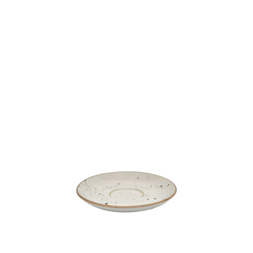 Zest Porcelain Luna Latte Fincan Tabağı-Paris Krem - ZEST PORCELAIN