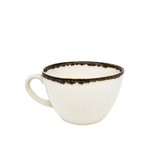Zest Porcelain Luna Latte Fincanı - Chocolate LN01LFCT47 - ZEST PORCELAIN