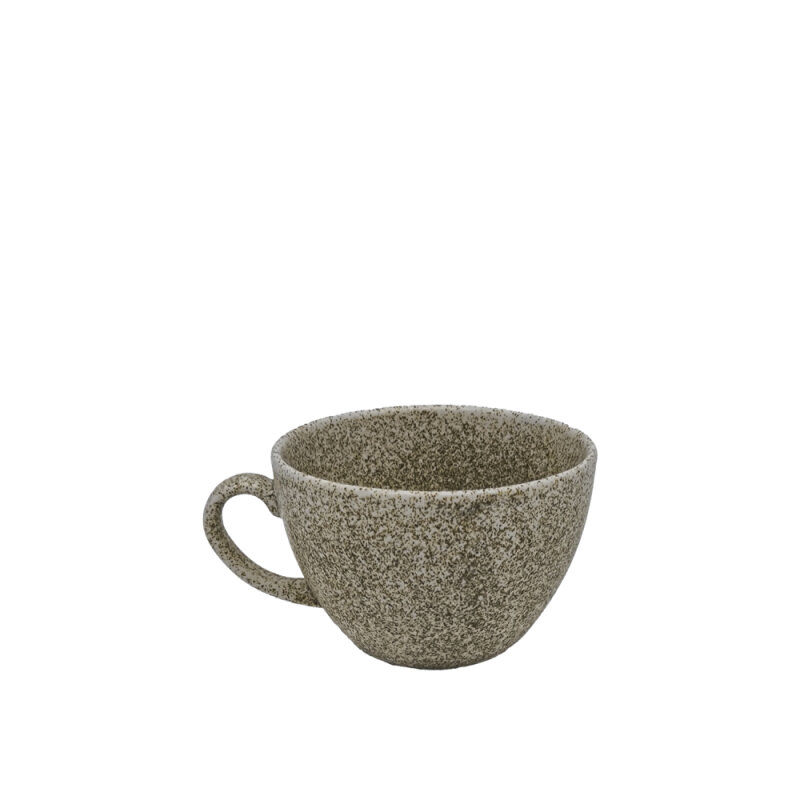 Zest Porcelain Luna Latte Fincanı 339Cc -Element Cream - 1