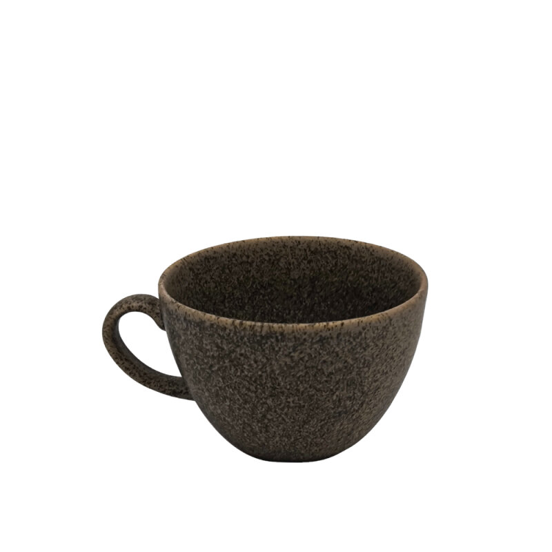 Zest Porcelain Luna Latte Fincanı 339Cc -Element Brown - 1