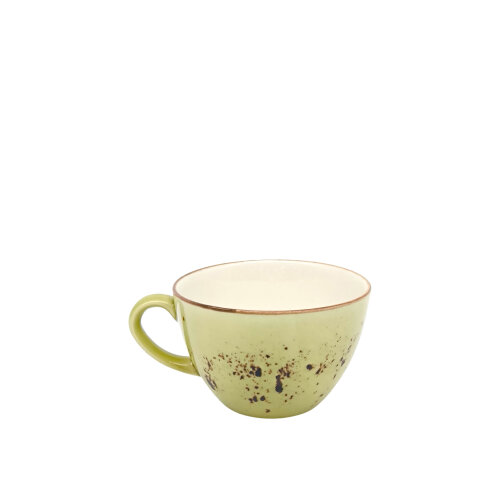 Tulu Porselen Luna Latte Fincanı - Reactıve 77 Yeşil LN01LFR77 - TULU PORSELEN