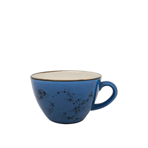 Zest Porcelain Luna Latte Fincanı 339Cc -Paris Mavi - ZEST PORCELAIN