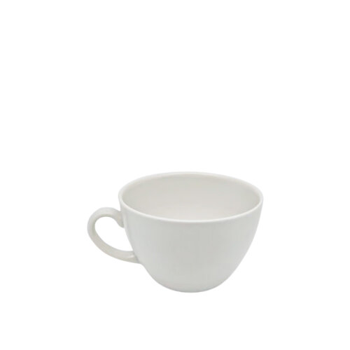 Tulu Porselen Luna Latte Fincanı - Saten Beyaz LN01LFST01 - TULU PORSELEN
