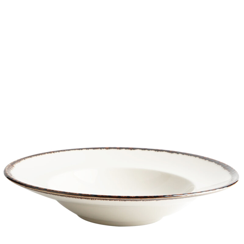 Zest Porcelain Makarna Tabağı 27cm - Chocolate SNM27MTCT47 - 3
