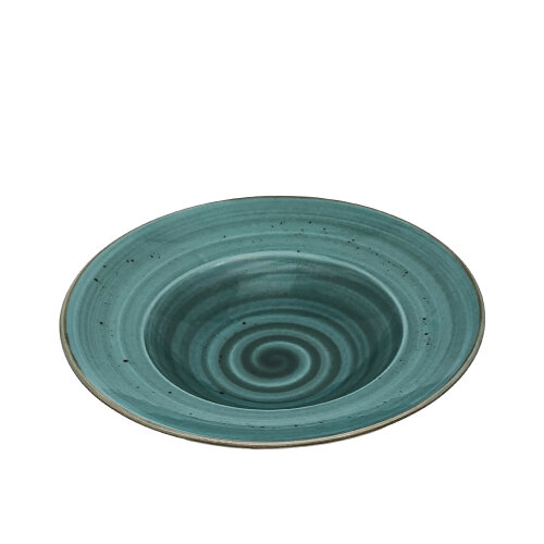 Zest Porcelain Makarna Tabağı 27Cm -Paris Turkuaz - ZEST PORCELAIN