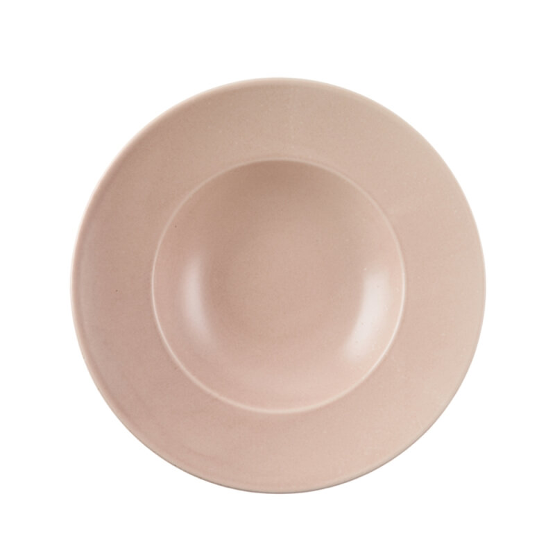 Zest Porcelain Makarna Tabağı 27Cm -Velour Pudra - 1