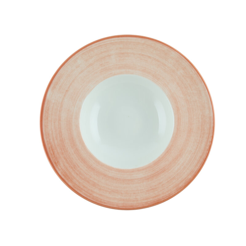 Zest Porcelain Makarna Tabağı 27Cm -Tokyo Kırmızı - 1