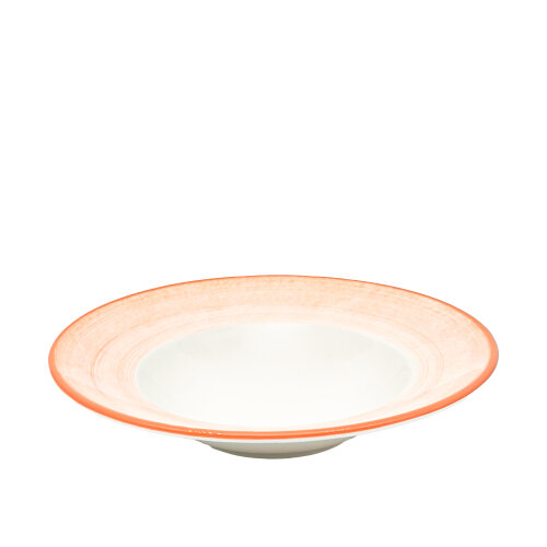 Zest Porcelain Makarna Tabağı 27Cm -Tokyo Turuncu - ZEST PORCELAIN