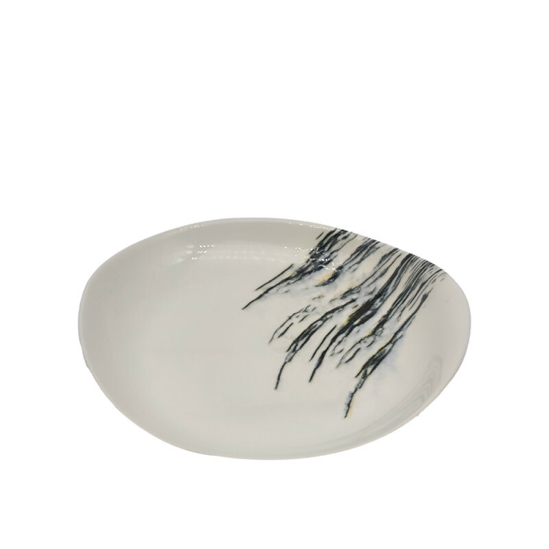 Zest Porcelain Mar Sunum Tabak 24Cm-Seine - 1
