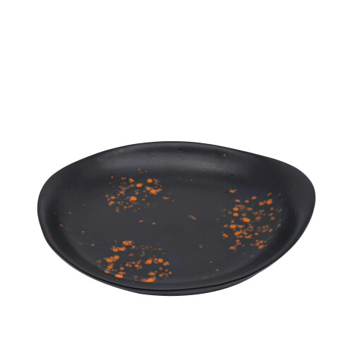 Zest Porcelain Mar Sunum Tabak 24Cm -Oxy Orange - ZEST PORCELAIN
