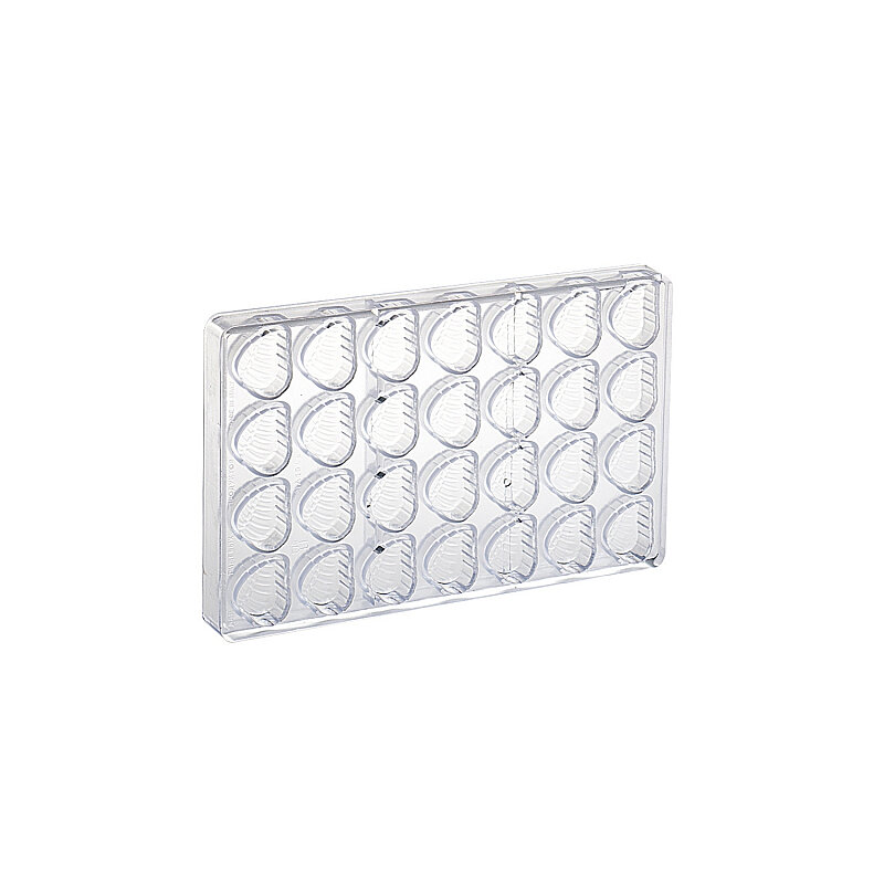 Martellato Yaprak Polikarbon 21 Prç. Çikolata Kalıbı 26X13 cm 28'li - 2