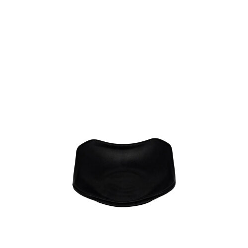 Mat Siyah Melamin Kare Tabak 9Cm - ULTRAFORM MELAMİN