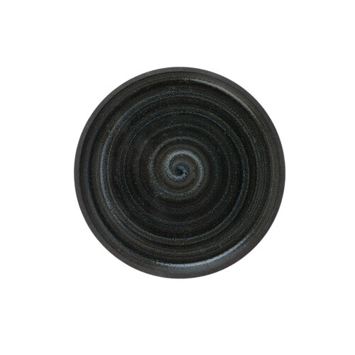 Matgusto Fuego Yuvarlak Tabak Parlak Siyah Ç:20 cm.H:3 cm. FUEGO203 - MATGUSTO