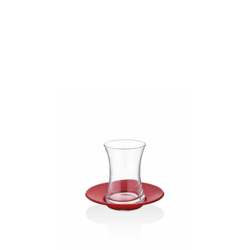 Külsan Thermoset Çay Tabağı 11 cm Kırmızı 1532.R - KÜLSAN