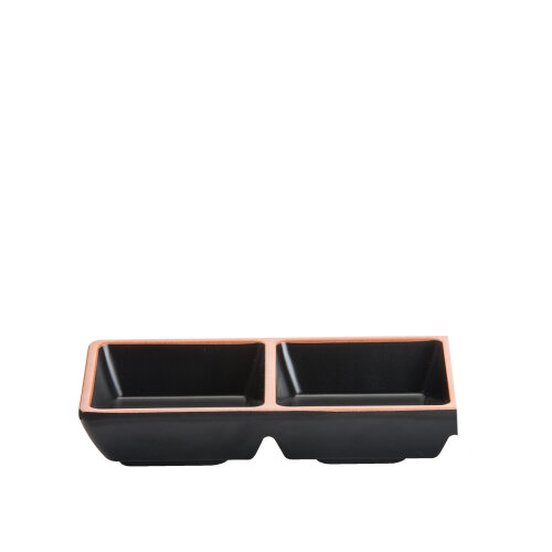 Melamin Bb 2 Bölme Dikdörtgen Kase Mat 15Cm - ULTRAFORM MELAMİN