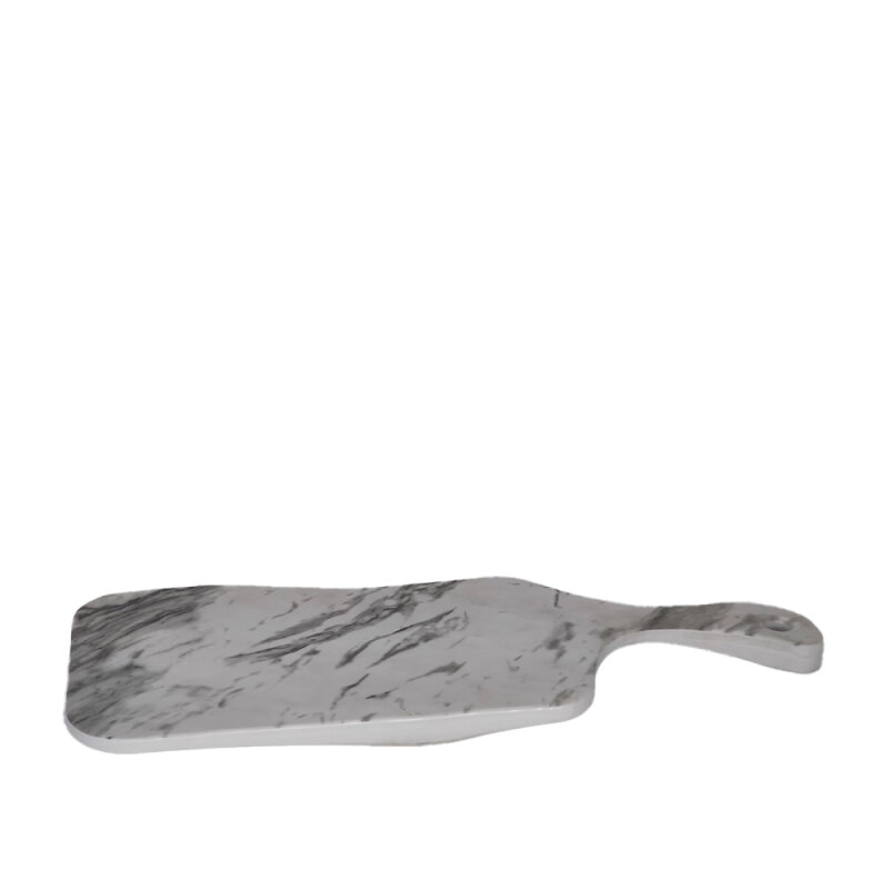 Melamin Mermer Görünümlü Kulplu Sunum 39X16Cm - 1