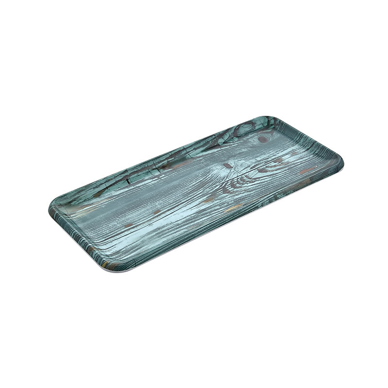 Atlas Melamin Mimoza Servis Tepsi 35x16 cm - 1