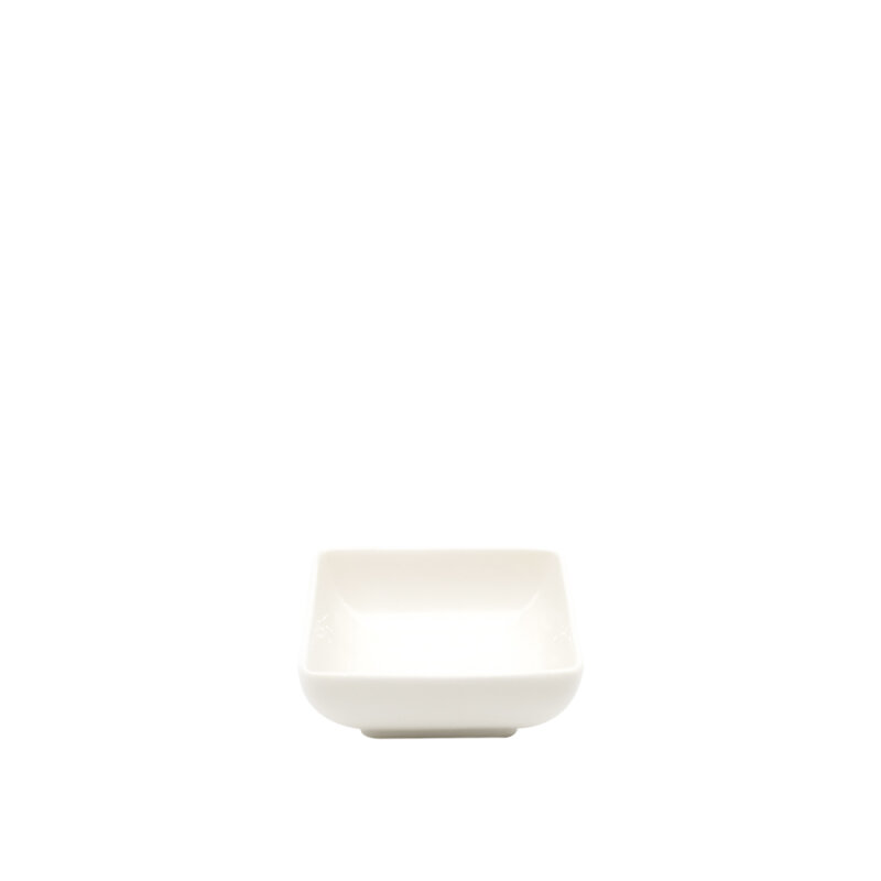 Tulu Porselen Minimal Sunum Kare 7,5X7,5cm - Krem ULTF4812 - 1