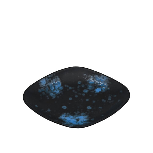 Zest Porcelain Mrt 19X15 Cm Kayık Tabak-Oxy Blue - ZEST PORCELAIN
