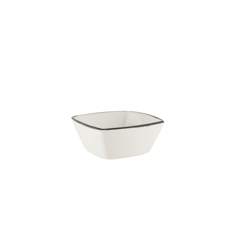 Zest Porcelain Mrt Kare Kase 11Cm -Riva Siyah - 2